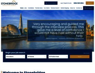 stonebridgerecruitment.com screenshot