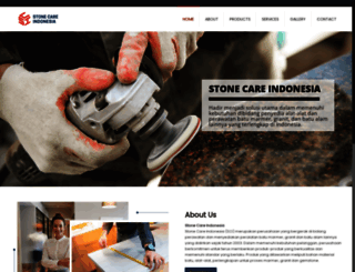 stonecareindonesia.com screenshot