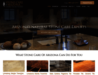 stonecareofarizona.com screenshot
