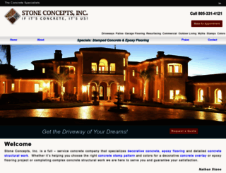 stoneconceptsinc.com screenshot