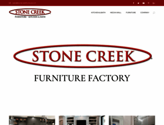 stonecreekfurniture.com screenshot