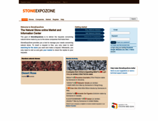 stoneexpozone.com screenshot