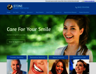 stonefamilydentistry.com screenshot