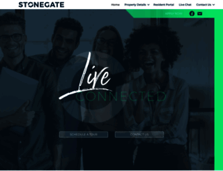 stonegate-living.com screenshot