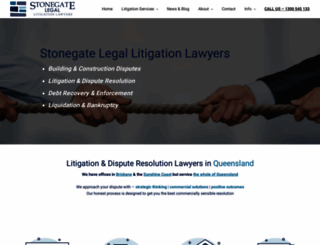 stonegatelegal.com.au screenshot