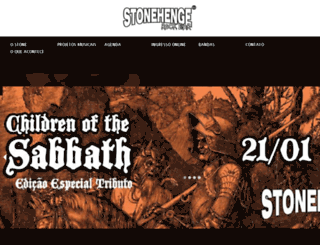stonehengerockbar.com.br screenshot