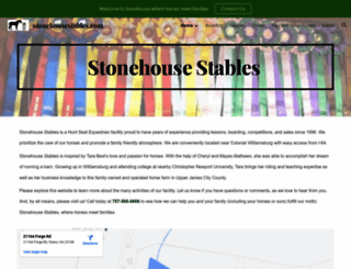 stonehousestables.com screenshot