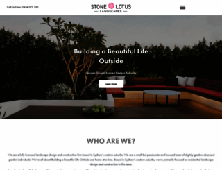stonelotus.com.au screenshot