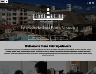 stonepointapartments.com screenshot