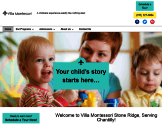 stoneridgemontessori.com screenshot