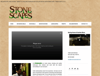 stonescapesutah.com screenshot