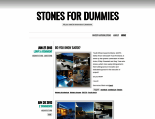 stonesfordummies.wordpress.com screenshot