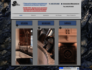 stonesolutionsgranite.com screenshot
