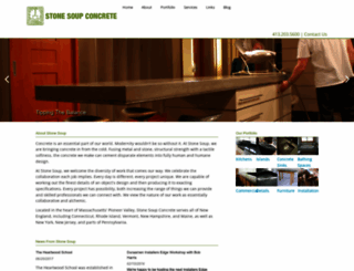 stonesoupconcrete.com screenshot