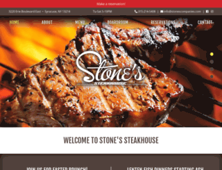 stonessteak.com screenshot