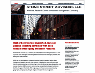 stonestreetadvisors.com screenshot
