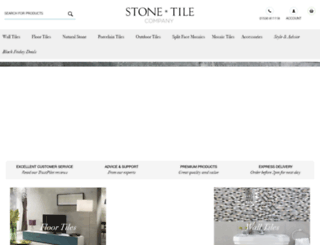 stonetilecompany.co.uk screenshot
