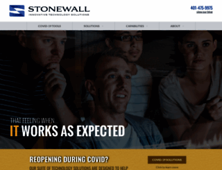 stonewallsolutions.com screenshot