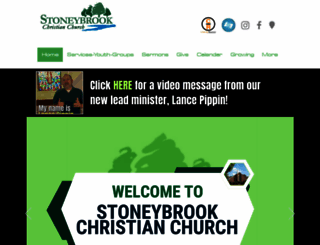 stoneybrookchurch.com screenshot