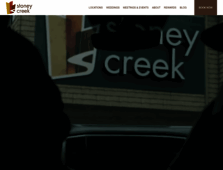 stoneycreekhotels.com screenshot