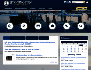 stonington-ct.gov screenshot