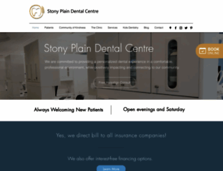 stonyplaindental.com screenshot