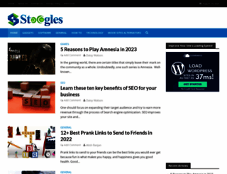 stoogles.com screenshot