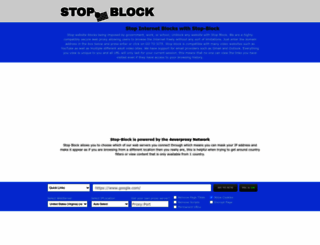 stop-block.com screenshot