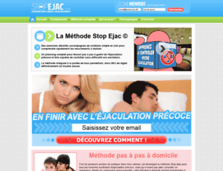 stop-ejac.com screenshot