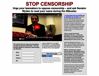 stopcensorship.org screenshot