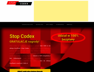 stopcodex.pl screenshot