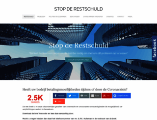 stopderestschuld.nl screenshot