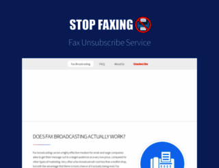 stopfaxing.me screenshot