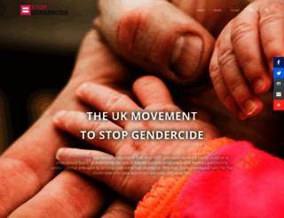 stopgendercide.org screenshot