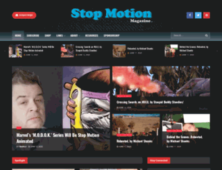 stopmotionmagazine.net screenshot