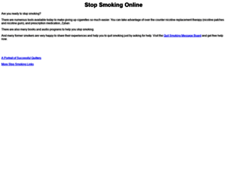 stopsmokingonline.com screenshot