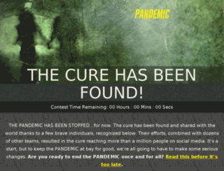 stopthepandemic.com screenshot