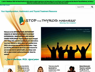 stopthethyroidmadness.com screenshot