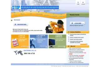 stoptrafficticket.com screenshot