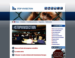 stopvivisection.eu screenshot