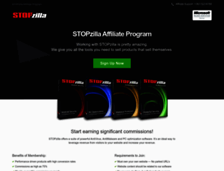 stopzillapartners.com screenshot