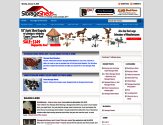 storagesheds.org screenshot