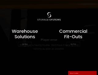 storagesystems.ie screenshot