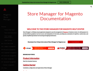store-manager-for-magento-documentation.emagicone.com screenshot