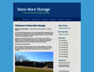 store-more-storage.com screenshot