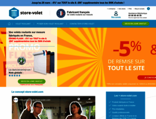 store-volet.com screenshot