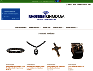 store.accentskingdom.com screenshot