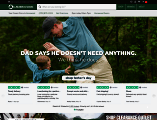 store.alabamaoutdoors.com screenshot