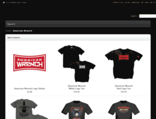 store.americanwrench.com screenshot