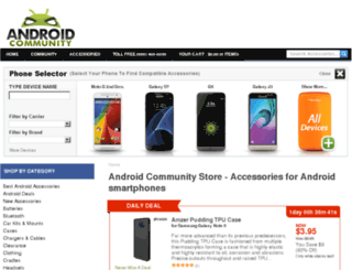 store.androidcommunity.com screenshot
